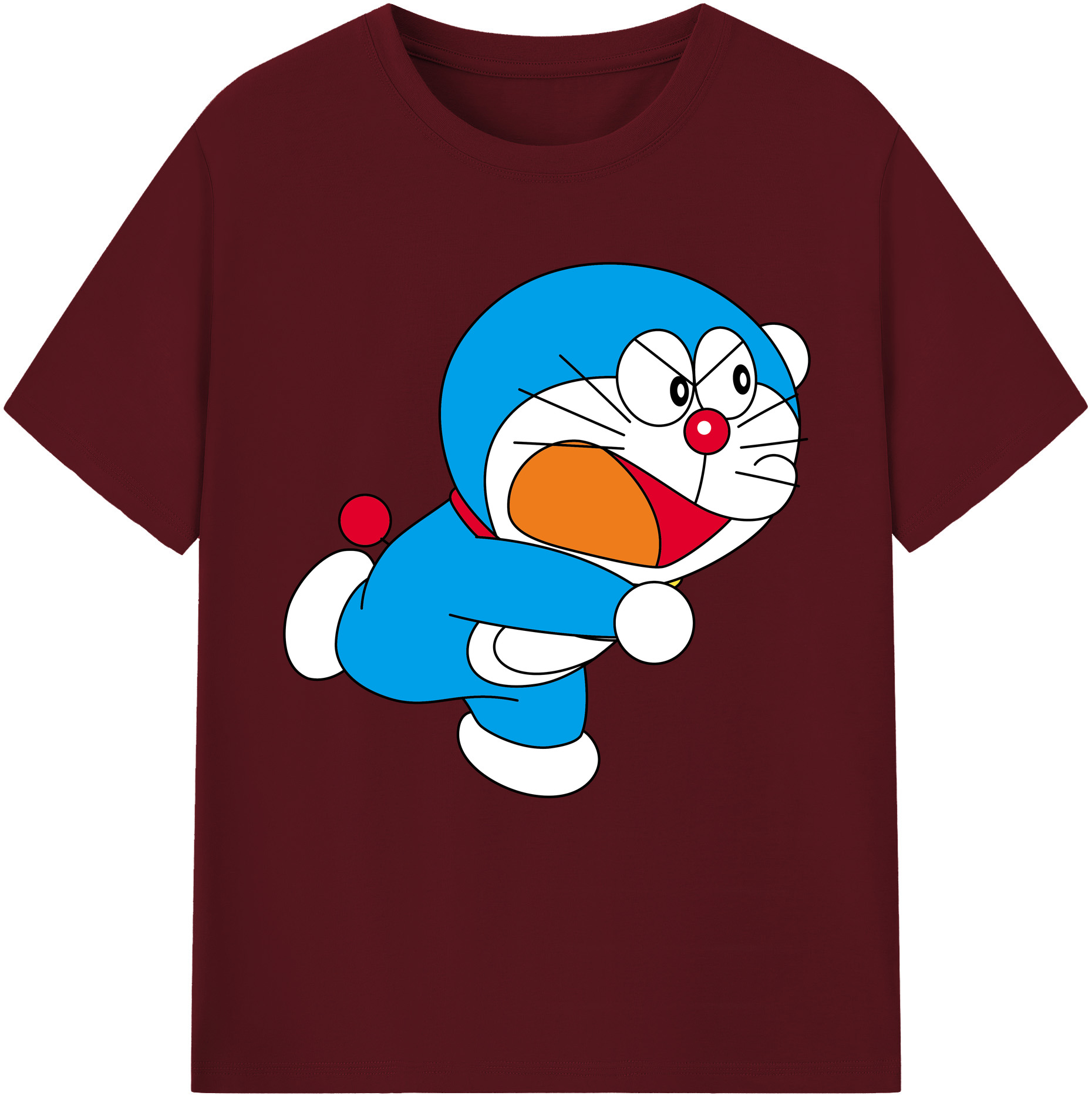 （画像用） ドラえもん Doraemon 綿100％半袖Tシャツ（フロントプリント）
